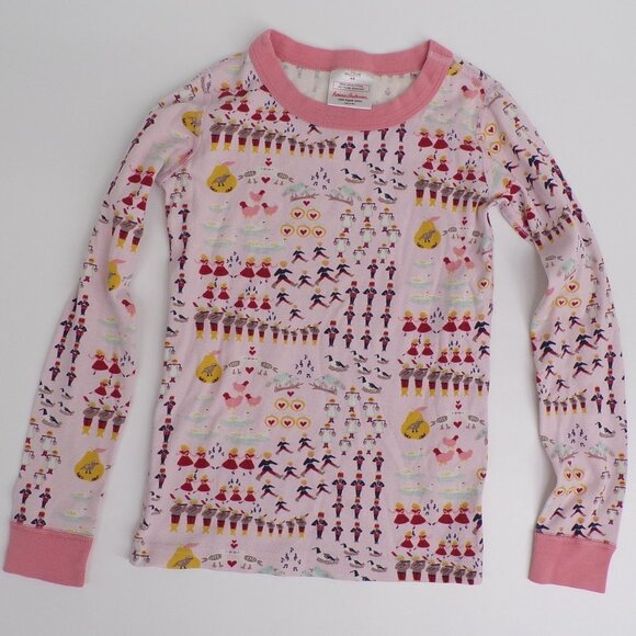 Hanna Andersson Girls' Organic Cotton Pajama Tops (2) - sizes 8 and 10 - Picture 4 of 8